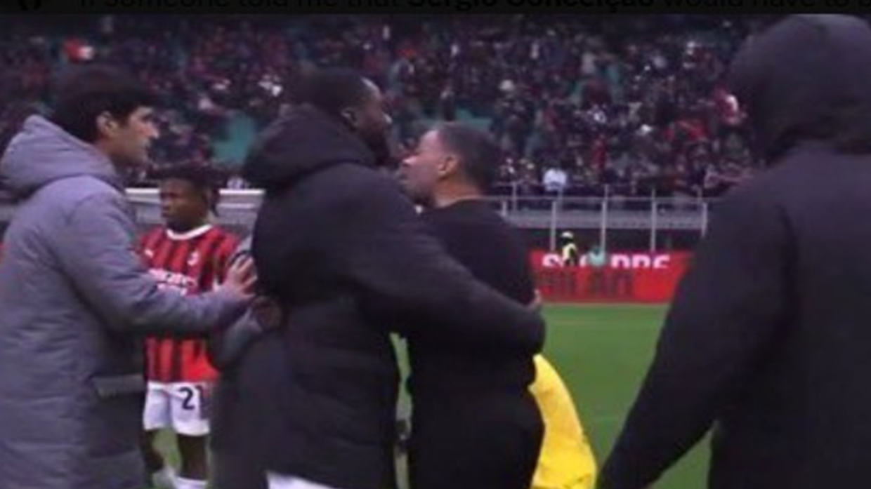 Milan coach clashes with captain Calabria after Parma match (VIDEO)